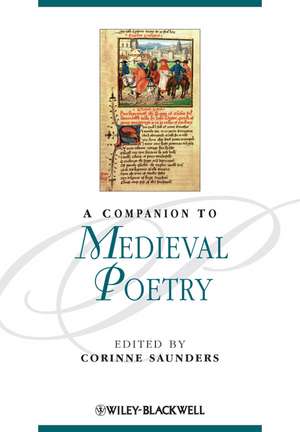 A Companion to Medieval Poetry de C Saunders