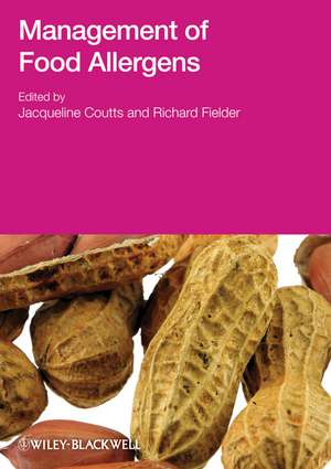 Management of Food Allergens de J. Coutts