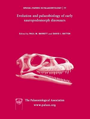 Special Papers in Palaeontology No 77 – Dinosaurs de Barrett