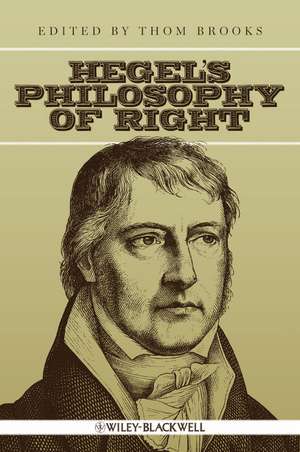 Hegel′s Philosophy of Right de T. Brooks