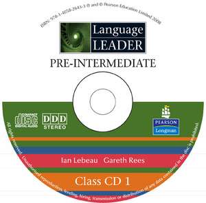 Language Leader Pre-intermediate Class CD de Ian Lebeau