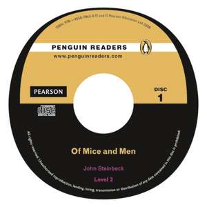 PLPR2:Of Mice and Men Bk/CD Pack de John Steinbeck