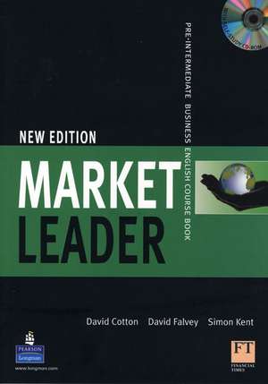 Market Leader Pre-Intermediate Business English Course Book [With CDROM]: Elementary Business English Course Book with CD-ROM de David Cotton