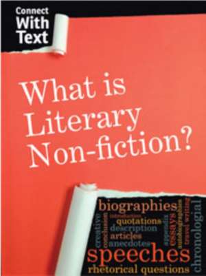 Guillain, C: What is Literary Non-fiction? de Charlotte Guillain