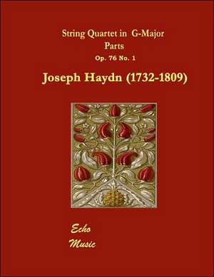 String Quartet in G Major Opus 76 No 1 Parts de Joseph Haydn