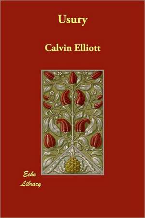 Usury de Calvin Elliott