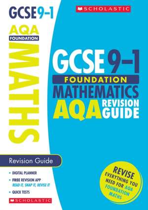 Murphy, C: Maths Foundation Revision Guide for AQA de Gwen Burns