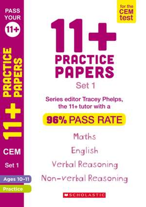 11+ Practice Papers for the CEM Test Ages 10-11 - Book 11 de Tracey Phelps