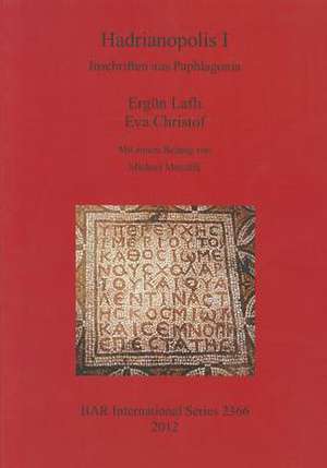 Lafl¿, E: Hadrianopolis I