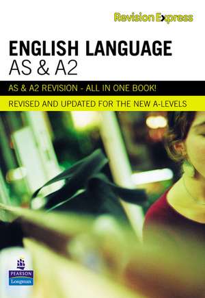 Revision Express AS and A2 English Language de Alan Gardiner