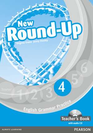 Round Up Level 4 Teacher's Book with Audio CD Pack de Jenny Dooley