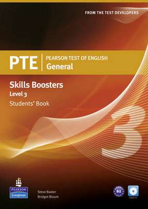 Pearson Test of English General Skills Booster 3 Students' Book and CD Pack de STEVE BAXTER