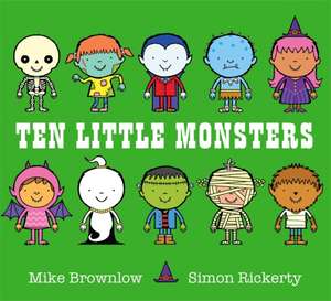 Ten Little Monsters de Mike Brownlow