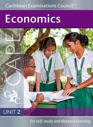 Economics CAPE Unit 2 A CXC Study Guide de Caribbean Examinations Council