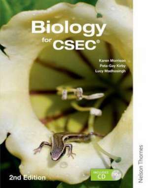 Biology for CSEC® de Karen Morrison