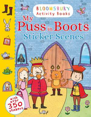 My Puss in Boots Sticker Scenes