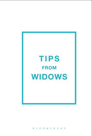 Tips from Widows de Jan Robinson