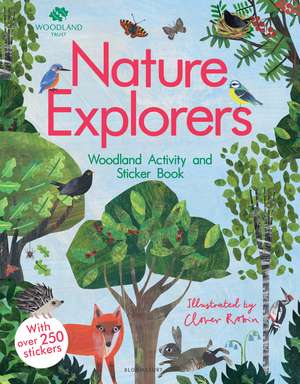 The Woodland Trust: Nature Explorers Woodland Activity and Sticker Book de Clover Robin