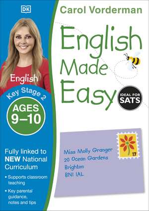 English Made Easy, Ages 9-10 (Key Stage 2): Supports the National Curriculum, English Exercise Book de Carol Vorderman