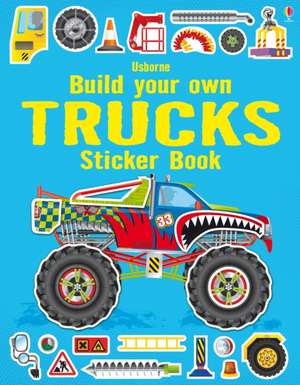 Build Your Own Trucks Sticker Book de Simon Tudhope