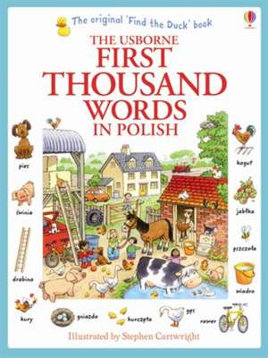 First Thousand Words in Polish de Heather Amery