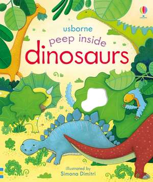 Peep Inside Dinosaurs de Anna Milbourne