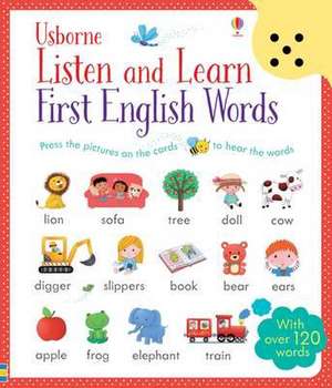 Listen and Learn First English Words de Sam Taplin