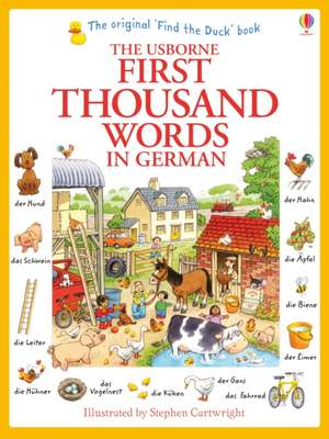 First Thousand Words in German de Heather Amery