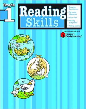 Reading Skills: Grade 1 (Flash Kids Harcourt Family Learning) de Flash Kids Editors