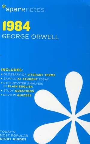 1984 Sparknotes Literature Guide: Grades 5-6 de Sparknotes