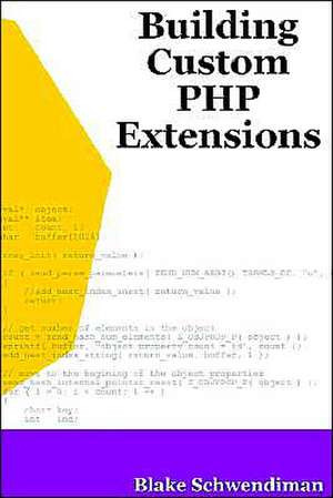 Building Custom PHP Extensions de Blake Schwendiman