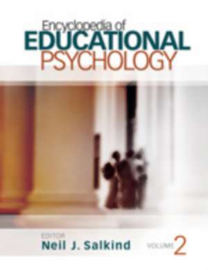 Encyclopedia of Educational Psychology de Neil J. Salkind