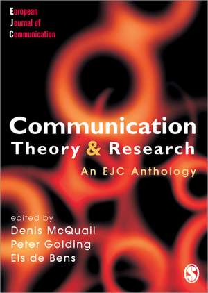 Communication Theory and Research de Denis McQuail