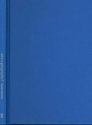 What is Geography? de Alastair Bonnett