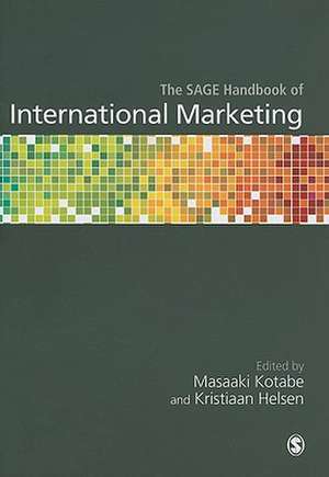 The SAGE Handbook of International Marketing de Masaaki Kotabe