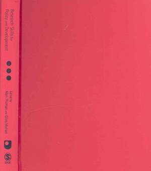 Research Skills for Policy and Development: How to Find Out Fast de Alan Thomas