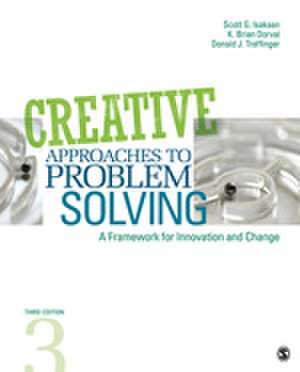 Creative Approaches to Problem Solving: A Framework for Innovation and Change de Scott G. Isaksen