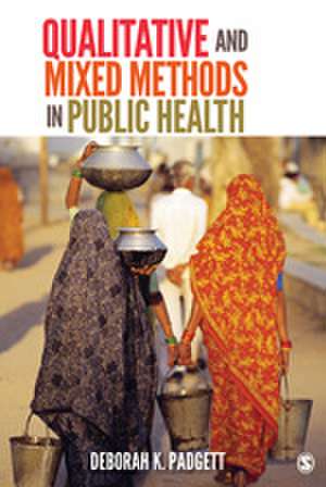 Qualitative and Mixed Methods in Public Health de Deborah K. Padgett