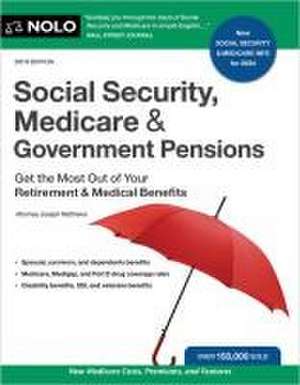 Social Security, Medicare & Government Pensions de Joseph Matthews