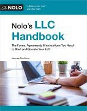 Nolo's LLC Handbook de Secor Glen