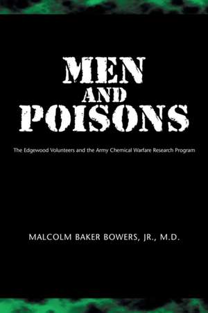 Men and Poisons de Malcolm Baker Bowers Jr.