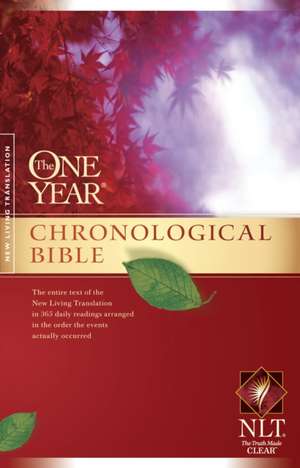 One Year Chronological Bible-NLT de Tyndale