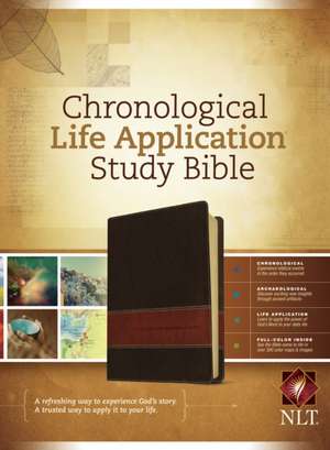 Chronological Life Application Study Bible-NLT de Tyndale House Publishers