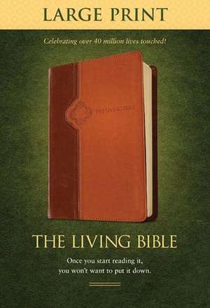 Living Bible-LIV-Large Print de Tyndale House Publishers