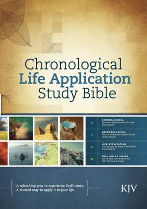 Chronological Life Application Study Bible-KJV de Tyndale House Publishers