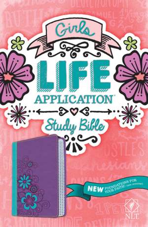 Girls Life Application Study Bible-NLT: A Family Celebration of Christmas de Tyndale