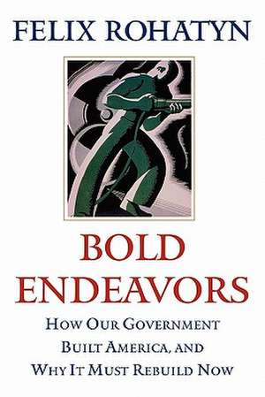 Bold Endeavors de Felix G. Rohatyn