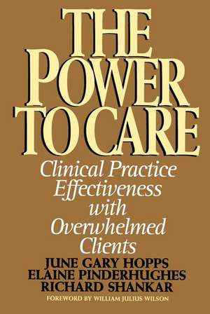 Power to Care: Clinical Practice Effectiveness With Overwhelmed Clients de Elaine Pinderhughes