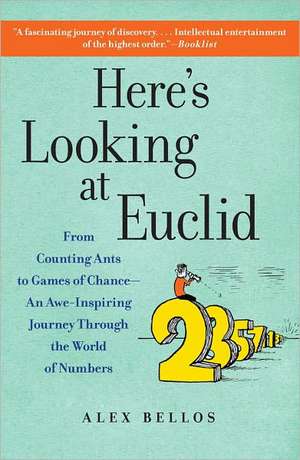 Here's Looking at Euclid: From Counting Ants to Games of Chance - An Awe-Inspiring Journey Through the World of Numbers de Alex Bellos