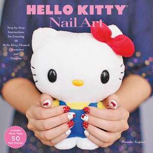 Hello Kitty Nail Art: Step-By-Step Instructions for Creating 20 Sanrio-Themed Characters and Patterns [With 125+ Nail Decals] de Masako Kojima